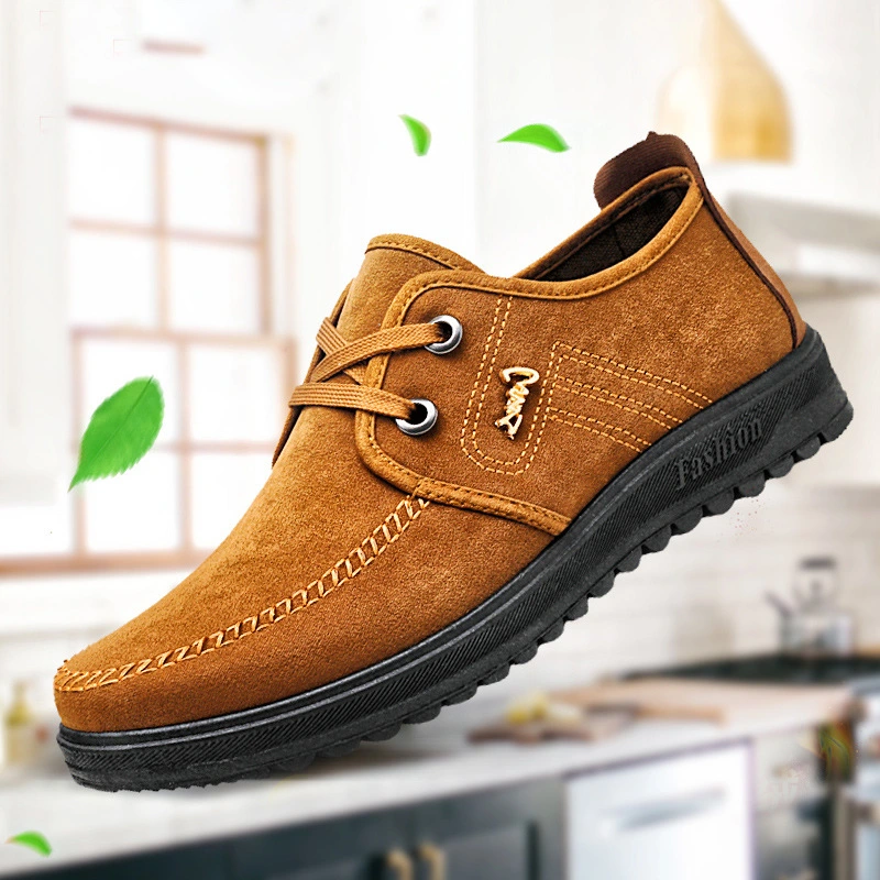 Casual Korean men's breathable shoes