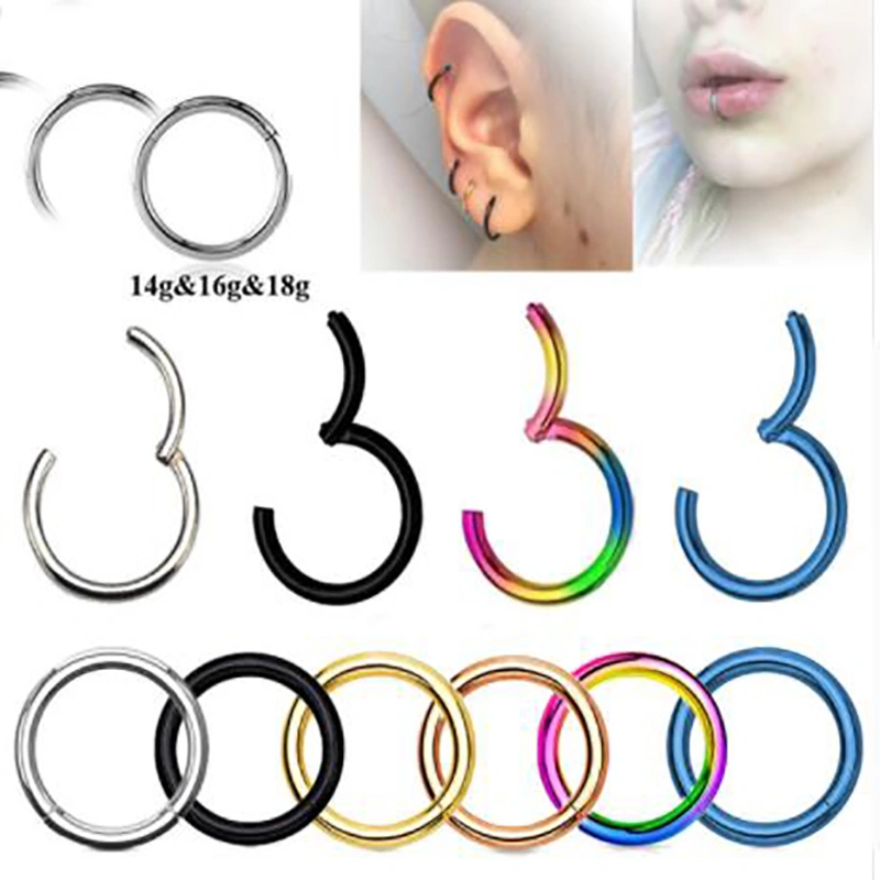 Nail lip ring multifunctional puncture ring