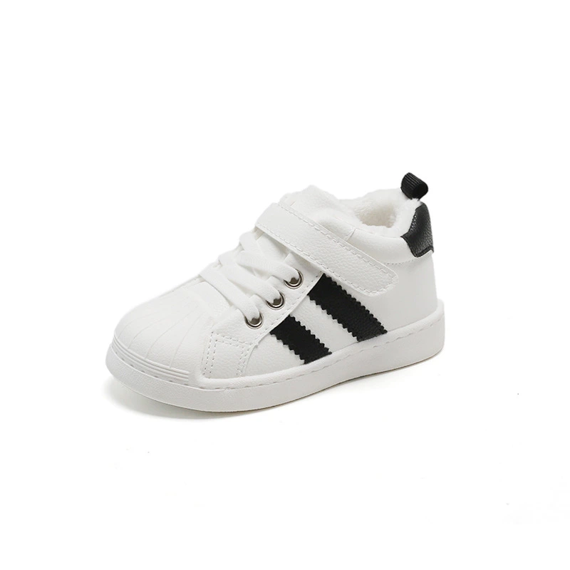 Shell-toe non-slip toddler shoes with Velcro for men and women