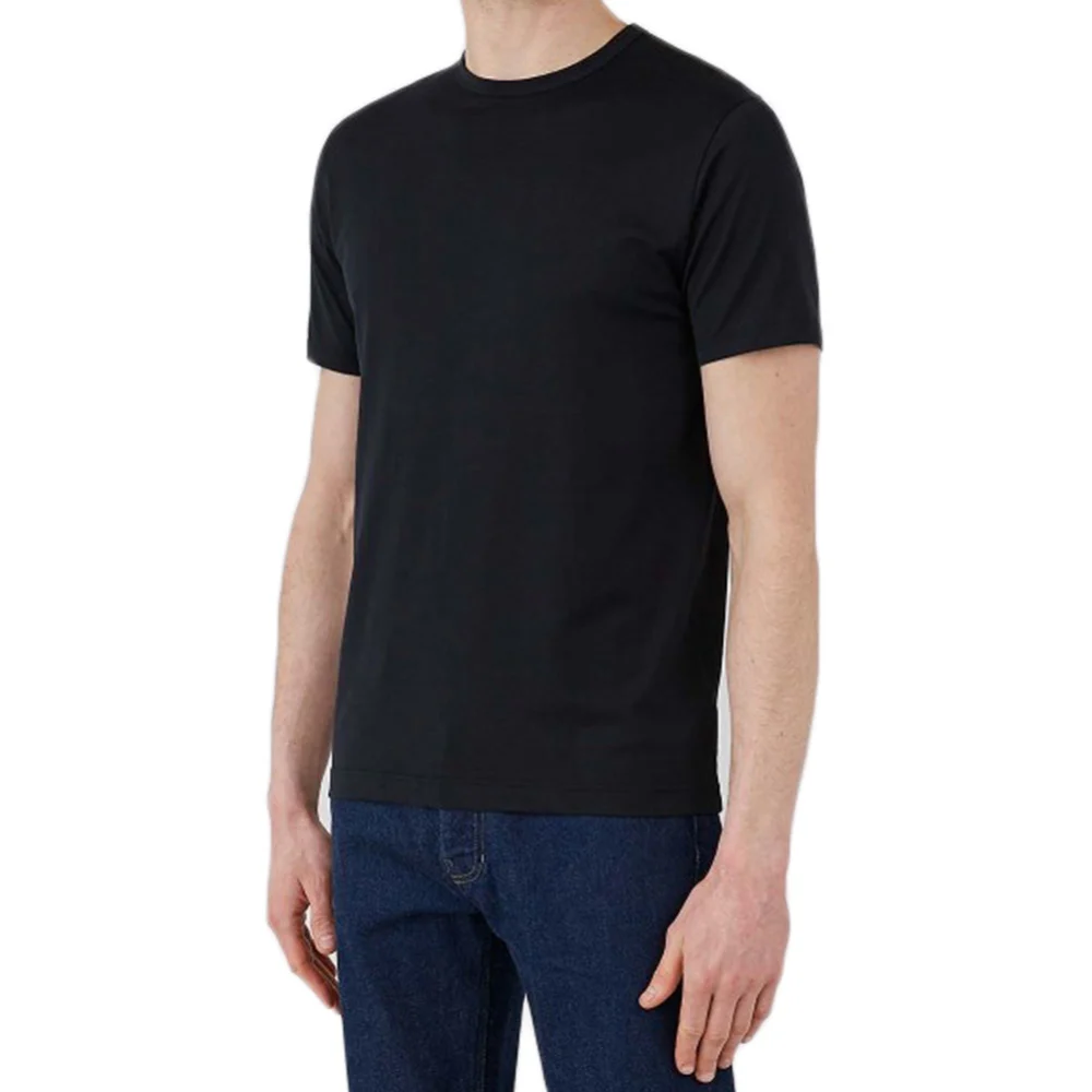 Classic Cotton Short Sleeve Crewneck TShirt For Men