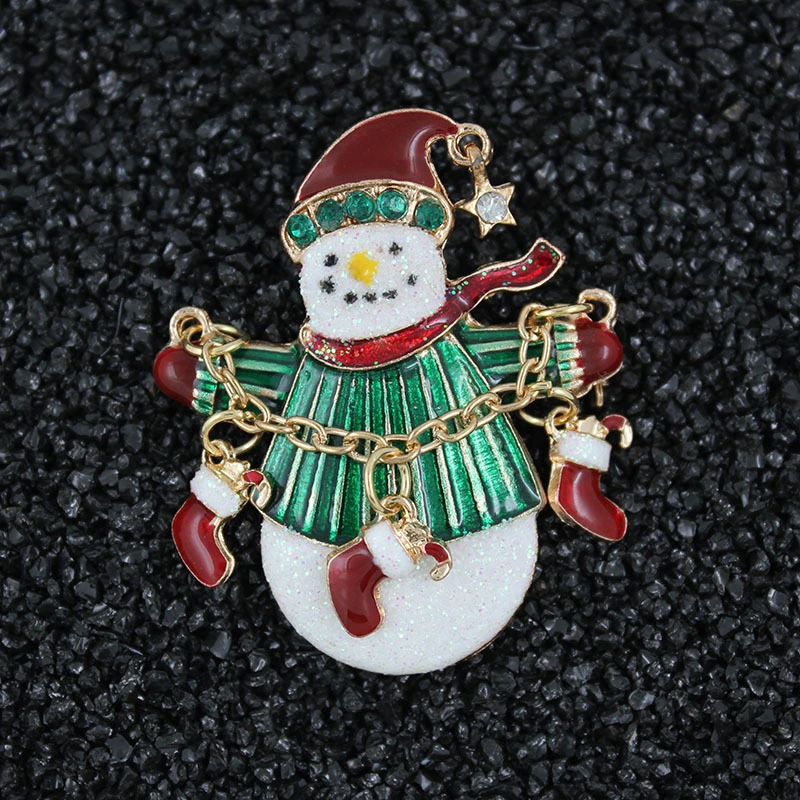 Cartoon costume Santa pin