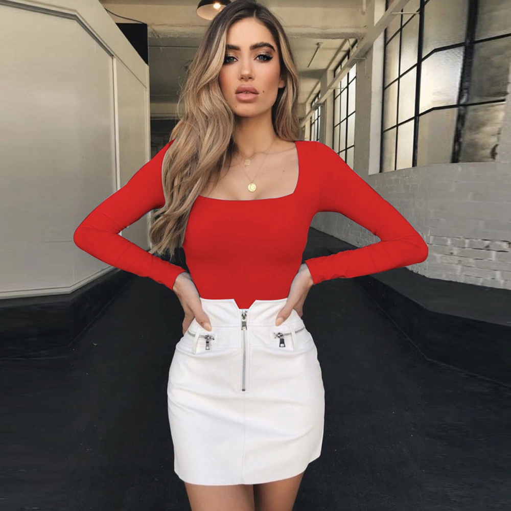 Long-sleeved t-shirt bottoming top