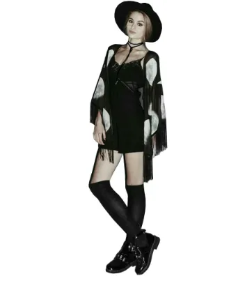 Women Chiffon Tops Tassel Shawl Kimono Cardigan Blusa