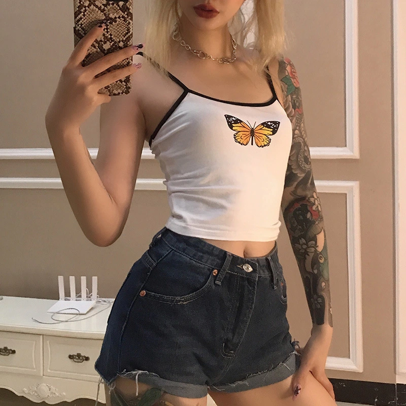 Butterfly print camisole