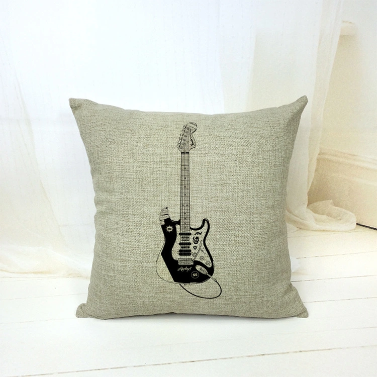 Digital Printed Cotton Linen Pillowcase