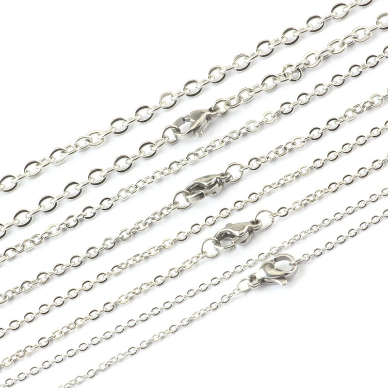 Stainless steel O-chain jewelry chain