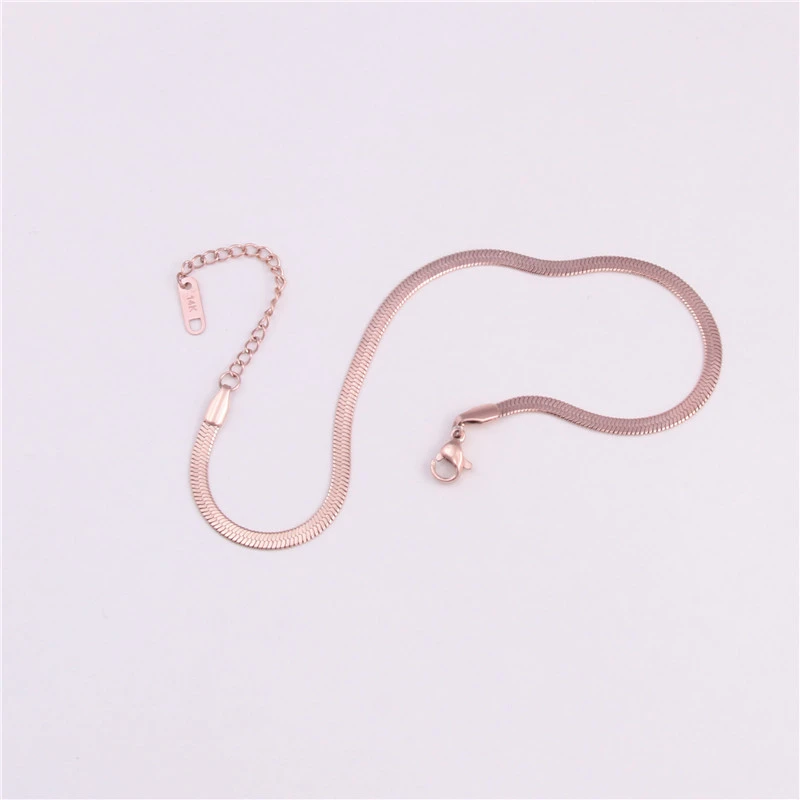 Simple personality anklet women