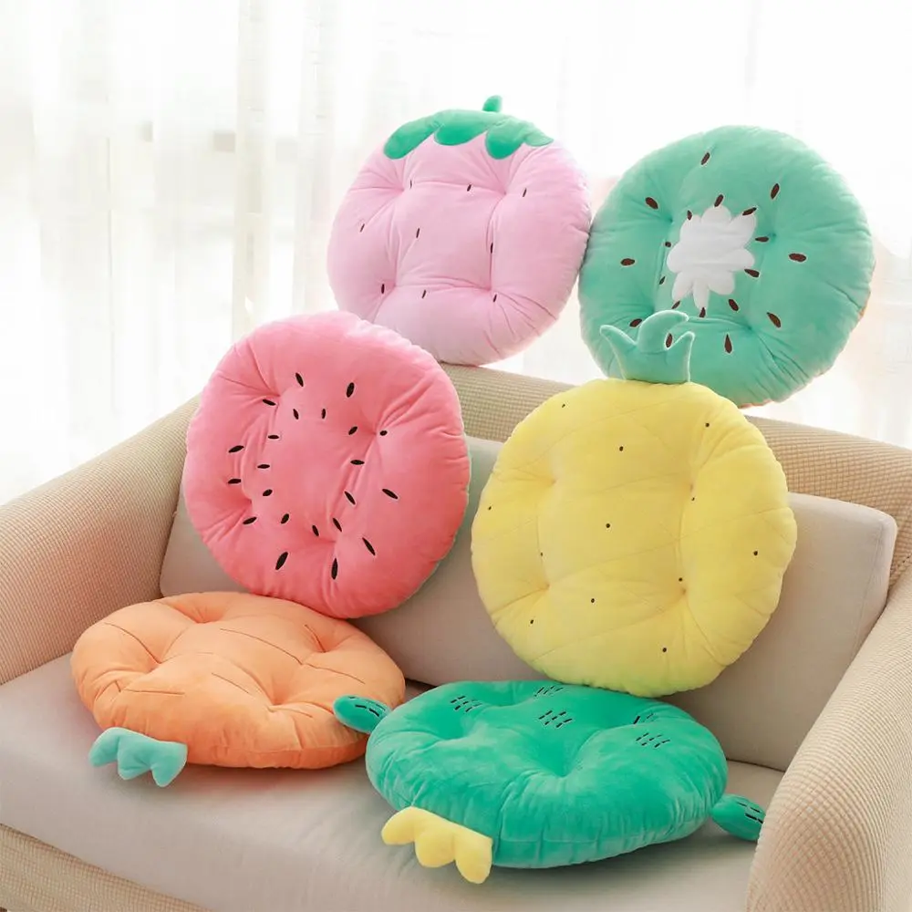 Cute thick fruit seat cushion office cushion