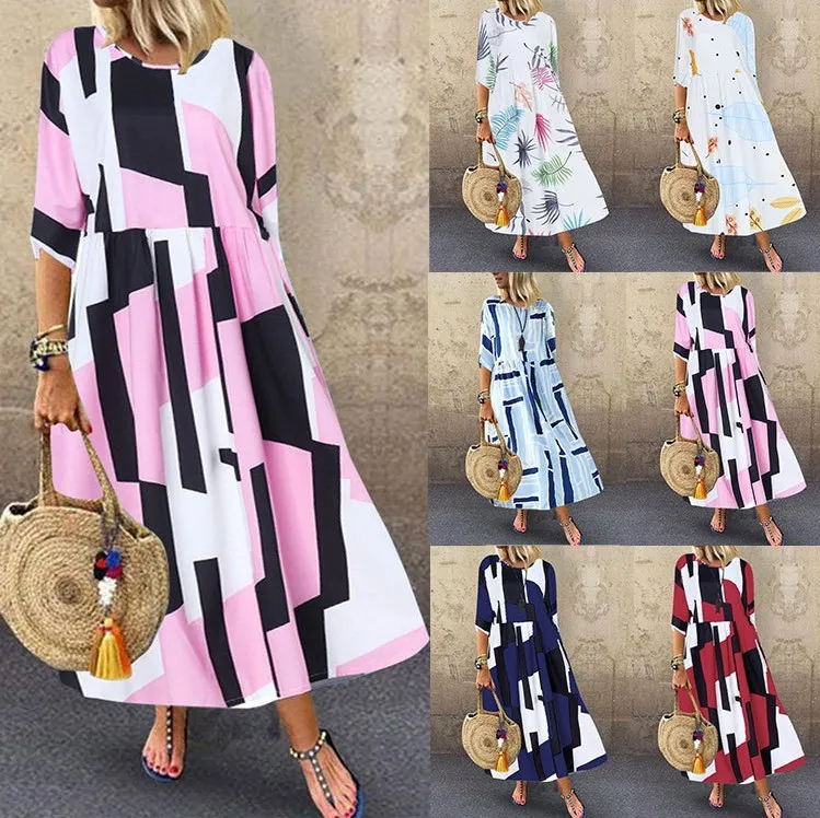 Plus size women's dress