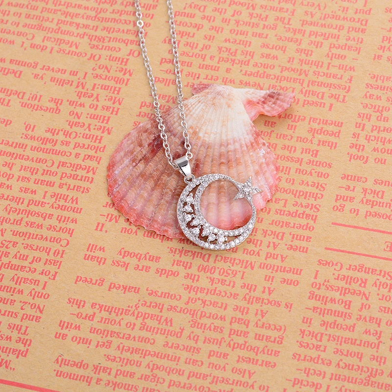 Star Moon Clavicle Chain