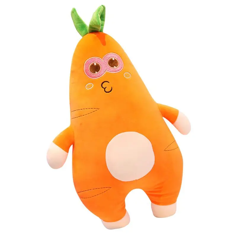 Carrot baby plush plant pillow