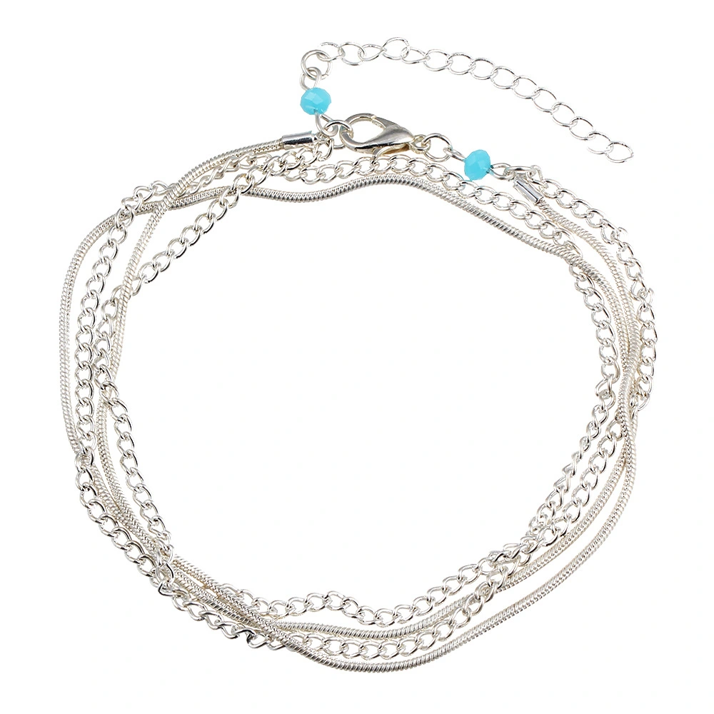 National style new wild multi-layer vintage bracelet anklet