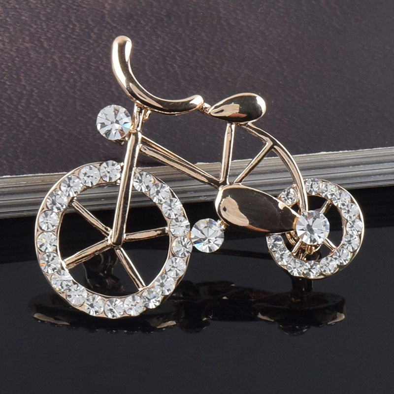 Fashion bicycle brooch
