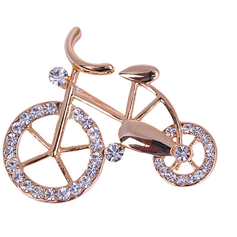 Fashion bicycle brooch