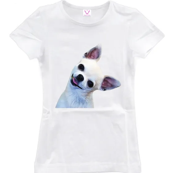 Chihuahua Beauty Print T-Shirt