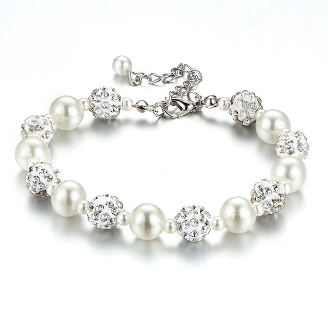 Creative Retro Simple Classic Full Diamond Shambhala Diamond Bead Bracelet