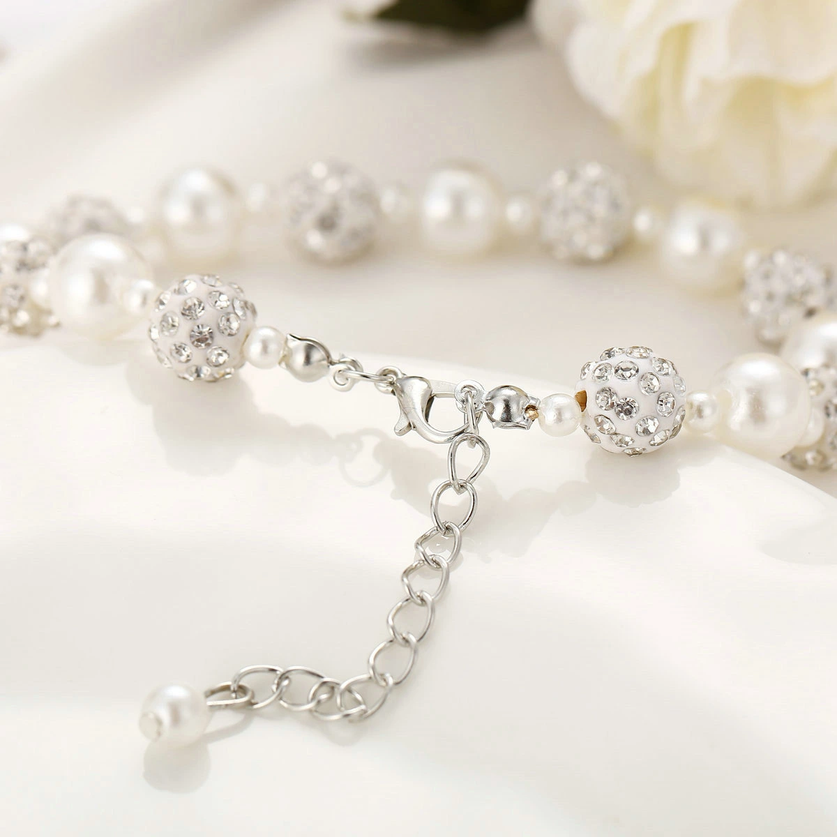 Creative Retro Simple Classic Full Diamond Shambhala Diamond Bead Bracelet