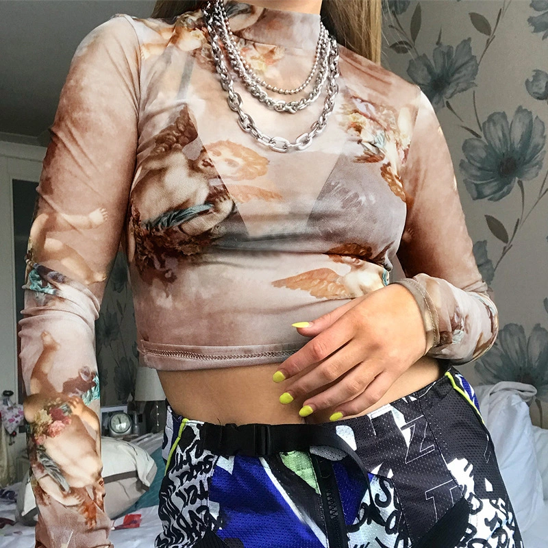 Short mesh t-shirt
