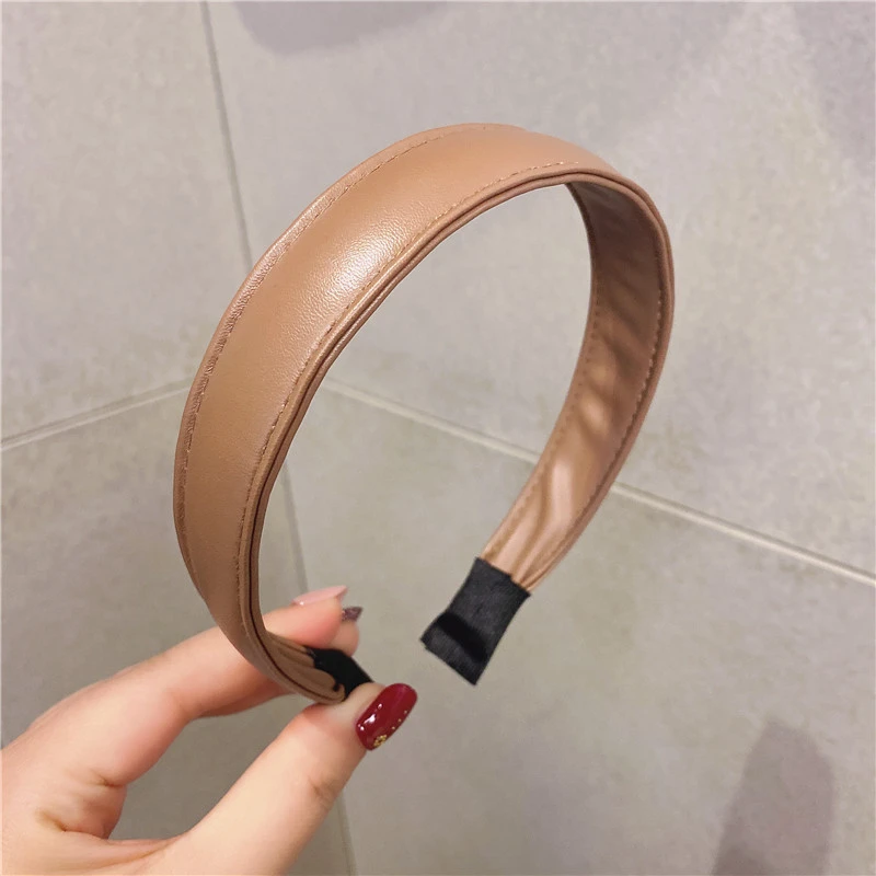 Simple And Versatile Leather Headband Hair Accessories