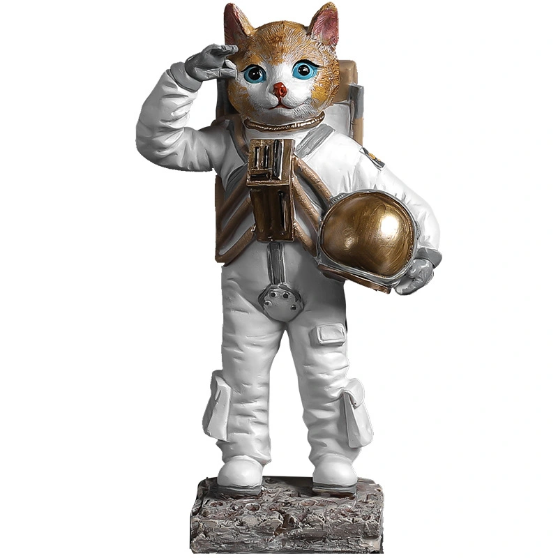 Astronaut resin ornaments
