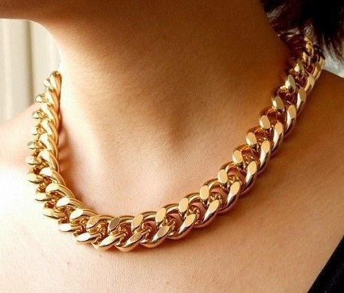 European and American fashion metal necklace, bracelet