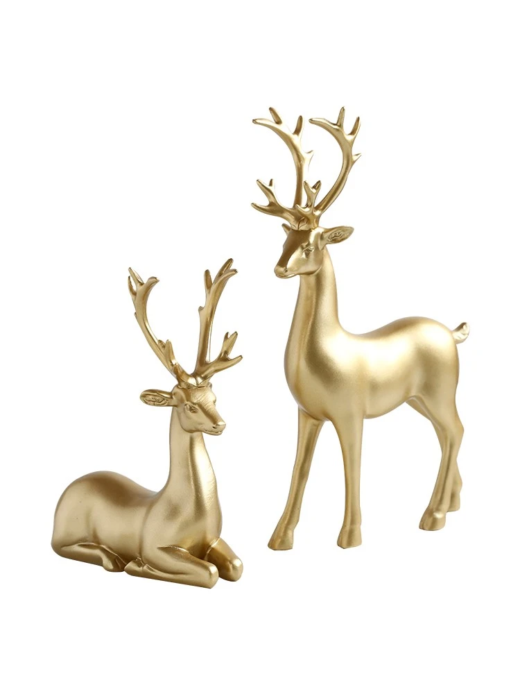 Lucky Deer Decoration Nordic Light Luxury Living Room