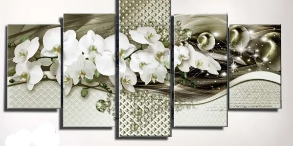 Diamond Painting - Multi-Bild Orchidee