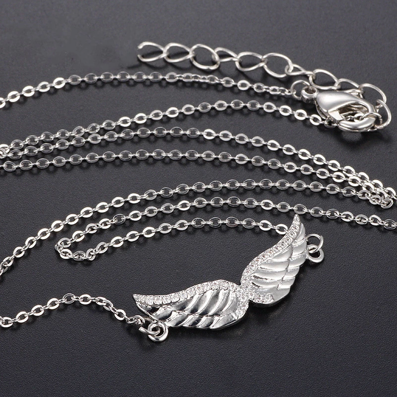 Angel Wing Necklace Clavicle Chain