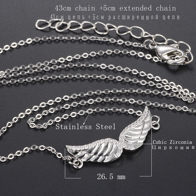Angel Wing Necklace Clavicle Chain