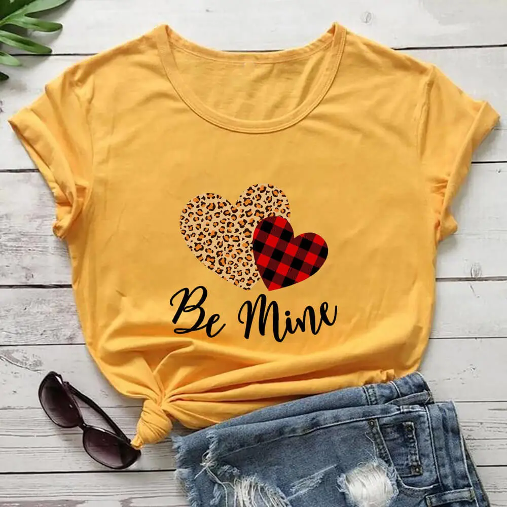 Leopard Print Love Valentine's Day New T-Shirt