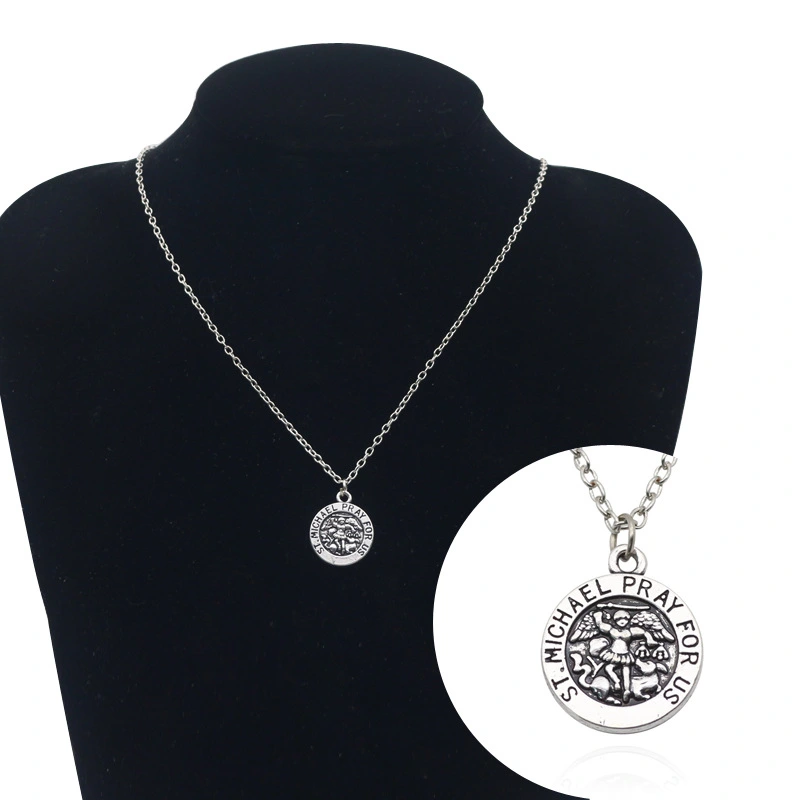 Fashion Accessories St. Michael Pendant Necklace