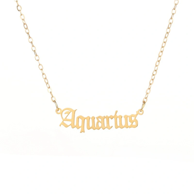 12 Constellation Stainless Steel Pendant