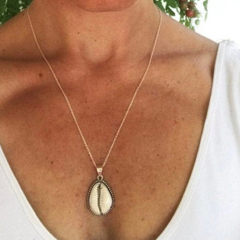 Shell necklace clavicle chain