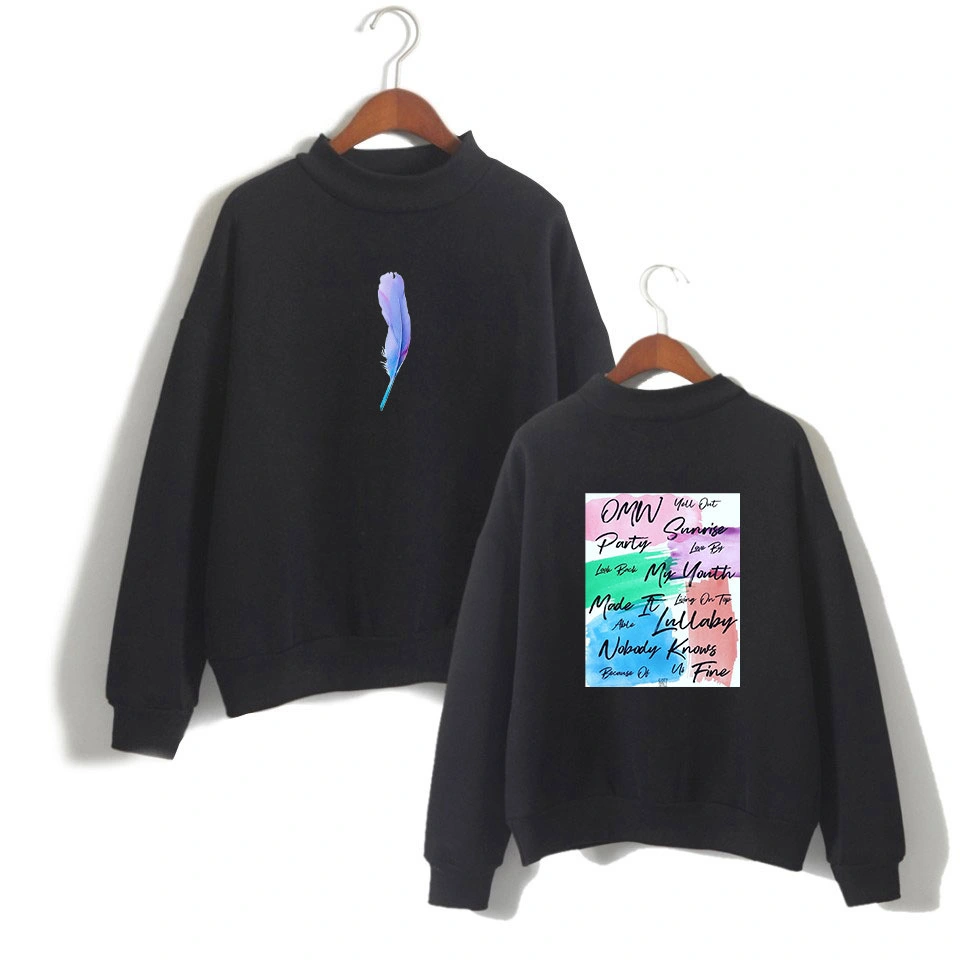 New Hot Trend High Collar Long Sleeve Sweater