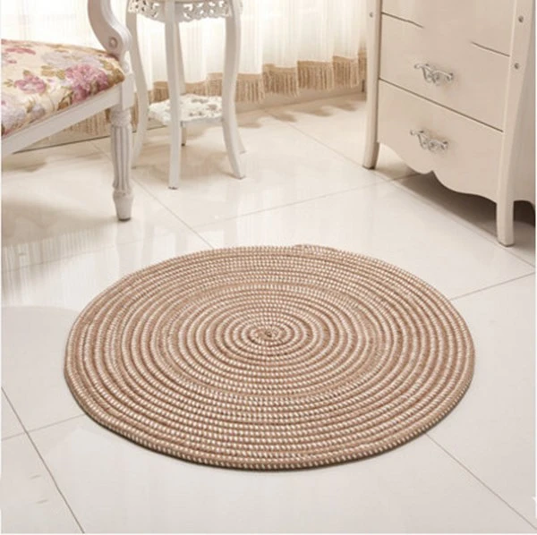 Woven Round Computer Chair Cushion Hanging Basket