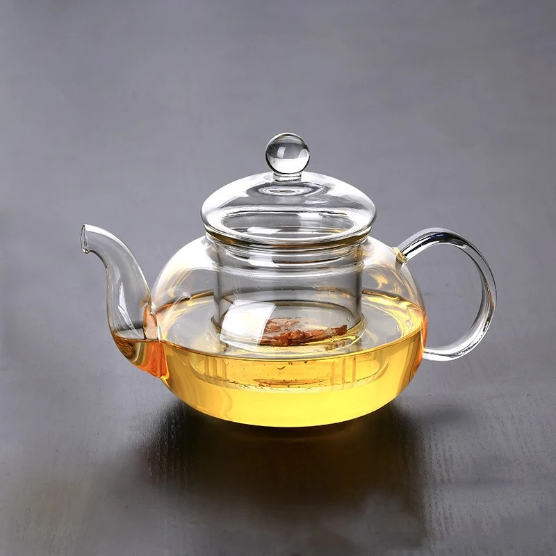 Heat-resistant High-temperature Filter Glass Teapot