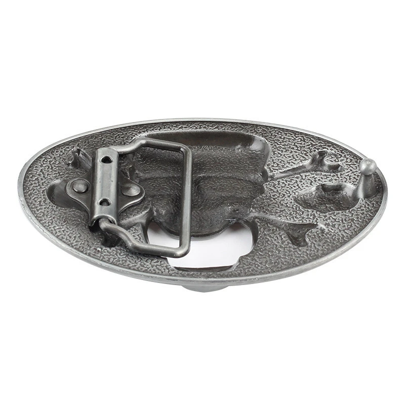 Open Mouth Skull Belt Buckle Ghost Head Smooth Buckle