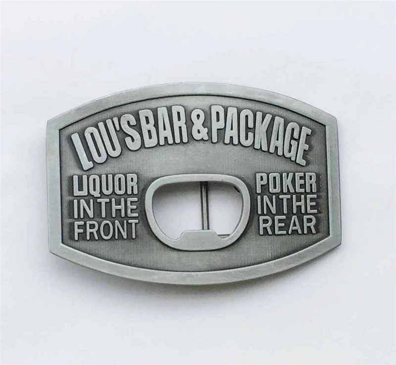 Bottle Opener Zinc Alloy Belt Buckle