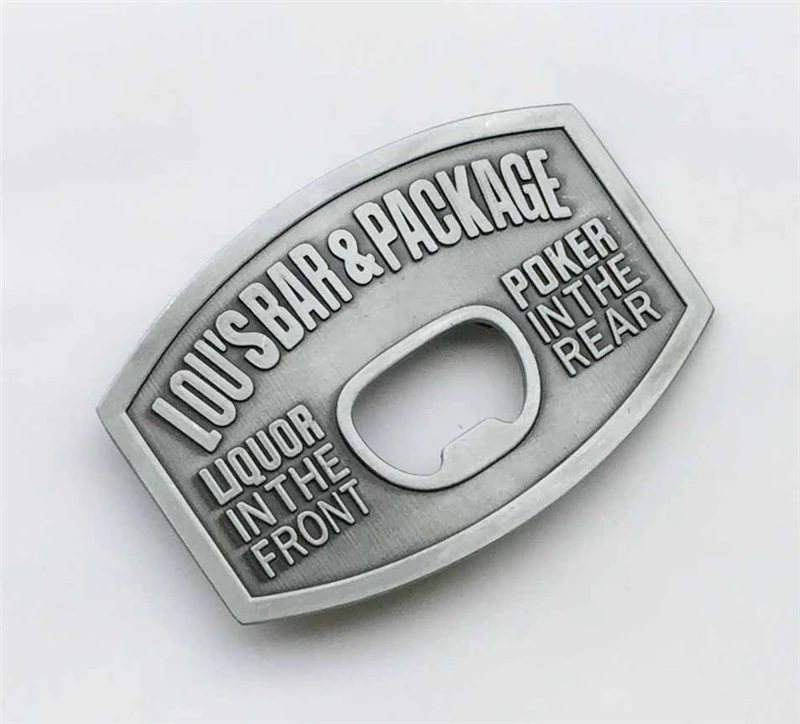 Bottle Opener Zinc Alloy Belt Buckle