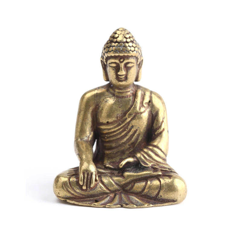 Antique Antique Bronze Buddha Statue