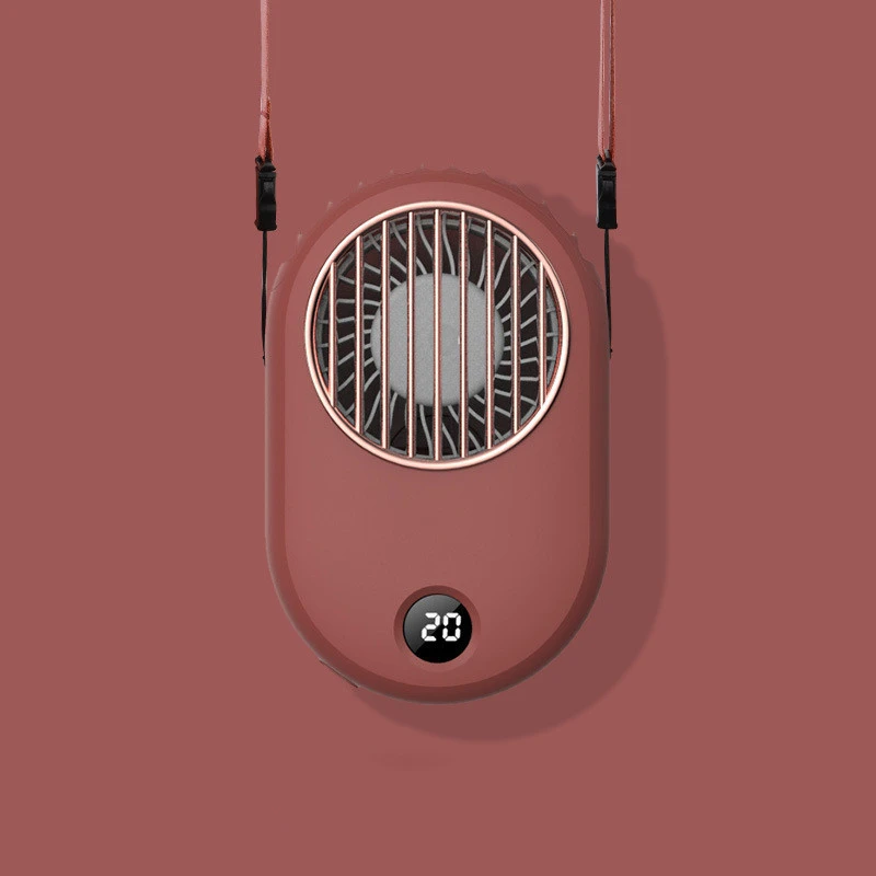 Retro hanging neck fan