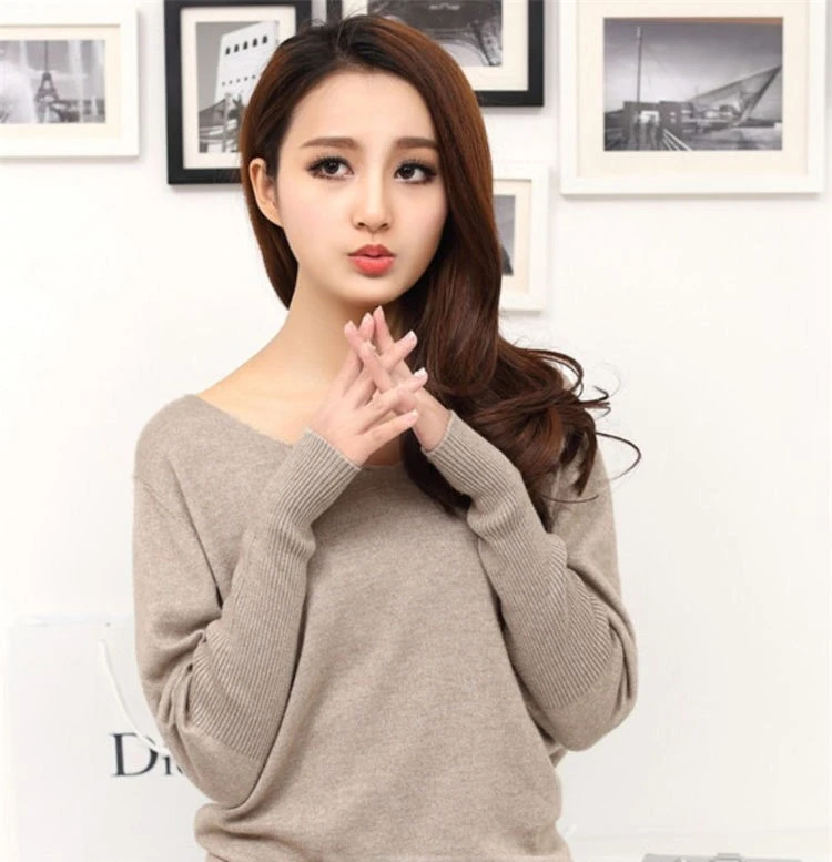 V-neck sweater