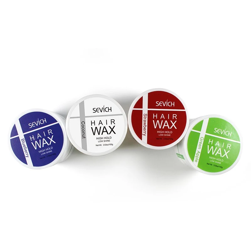 Strong styling wax transparent disposable styling cream