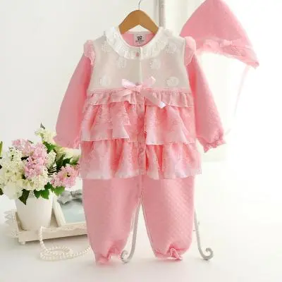 Full moon dress baby princess lace romper