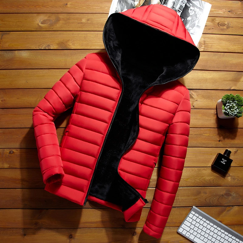 Korean version of the short thick padded jacket