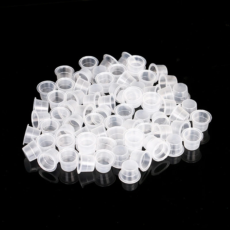 100 tattoo color cups disposable paint cups