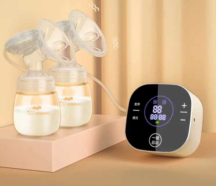 Electric breast pump