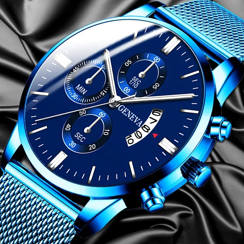 Calendar sports men's watch