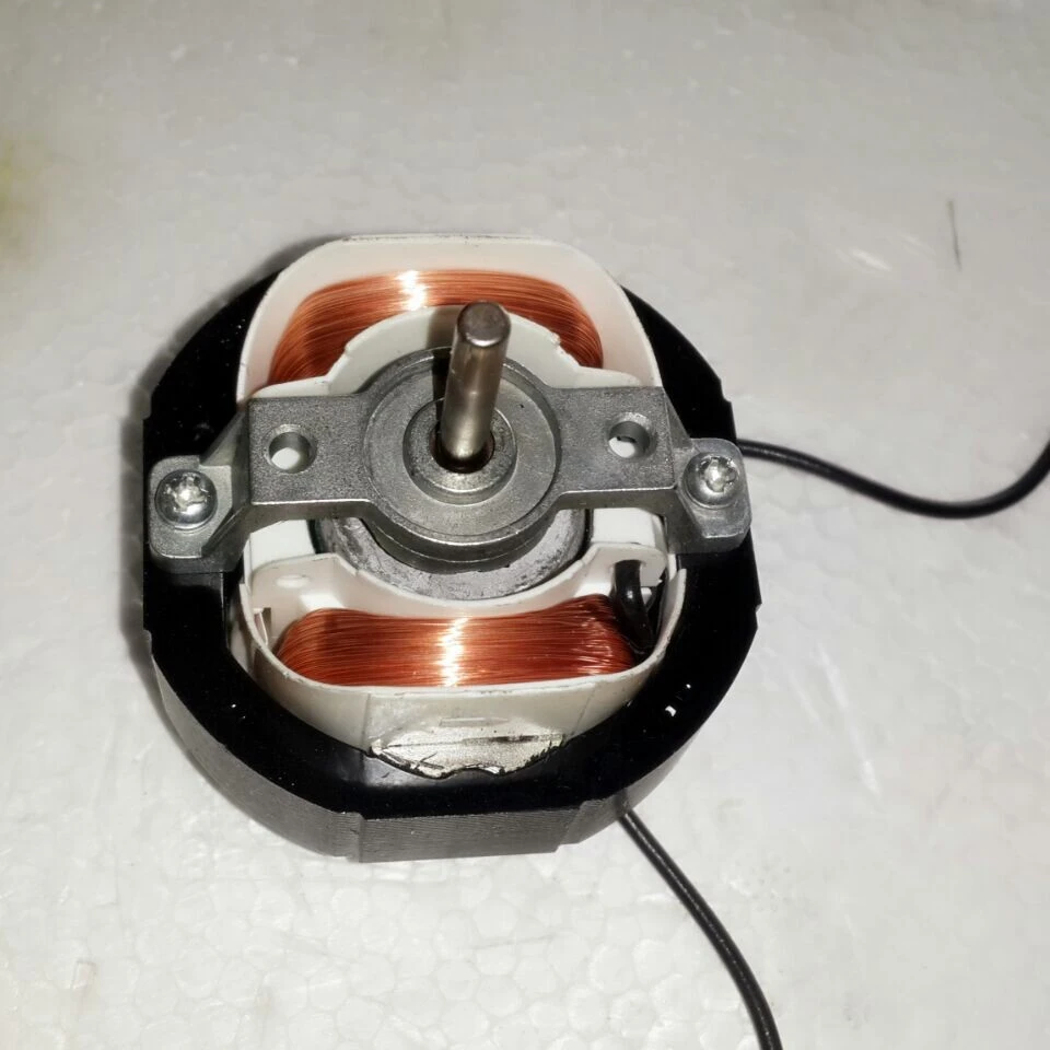 Fan heater motor