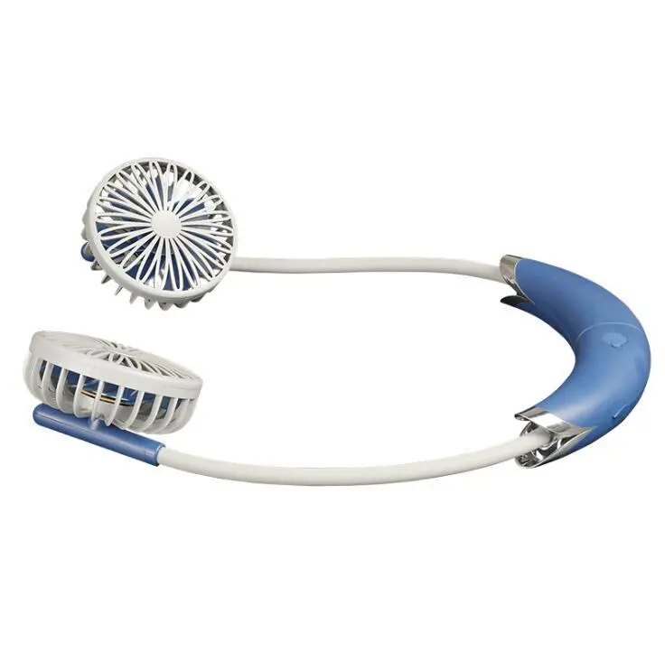 Removable hanging neck fan